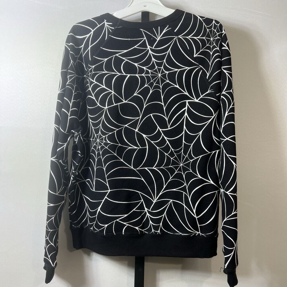 Grayson Threads Size Medium Spiderweb Sweatshirt Long Sleeve NWT Lightweight - Picture 3 of 4
